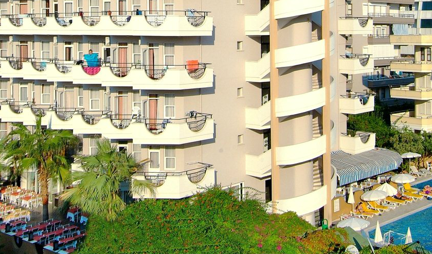 Hedef Kleopatra Golden Sun Hotel Alanya Eksteriør billede